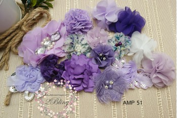 Mix Assorted pack (AMP 51), Lavender, Purple